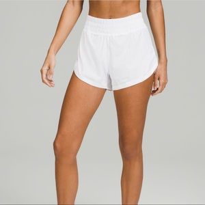 Lululemon Track That High Rise 3 inch Shorts